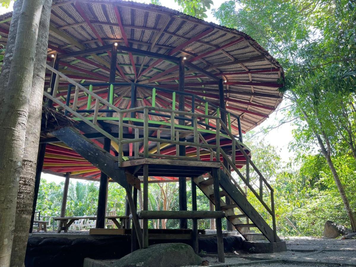 Ecohostal Rio Piedra El Zaino Exterior foto